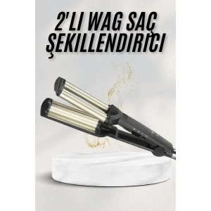 Saç Şekillendirici Wag Maşa Su Dalga Maşası Tüm Saç Tiplerine Uygun