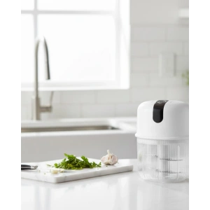 Şarjlı Mini Sarımsak Doğrayıcı USB Şarjlı 250 ml