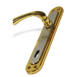 Saten Aynalı Kapı Kolu 1Takım çift kol (0177)