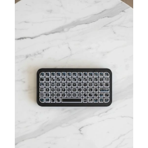 Siyah Kablosuz Mini RGB Işıklı Klye Bluetooth 5.2 İnce Tasarım