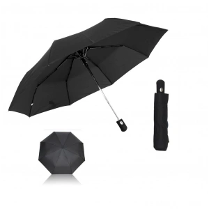 Tam 8 Telli Siyah Şemsiye