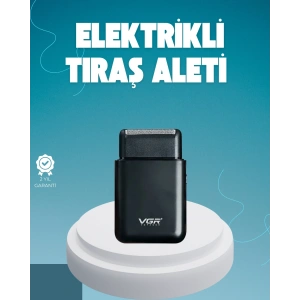 Taşınabilir Mini Elektrikli Tıraş Makinesi | Sessiz ve Güçlü Motor