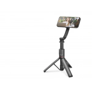 Telefon Tripodu Ve Selfie Çubuğu Seti Manyetik Bluetooth Kumandalı 105 Cm - Siyah ND1048