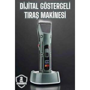 Tıraş Makinesi Uzun Pil Ömrü Şarjlı Günlük Tıraş Makinesi