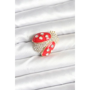 Uğur Böceği Model Broş - TJ-BR462