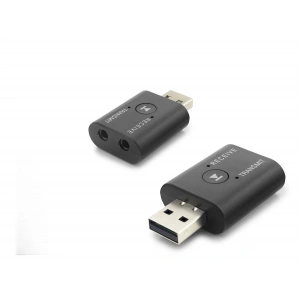 Usb Bluetooth Ses Verici + Alıcı Adaptör 2 In 1 - Siyah HD9006
