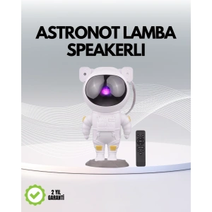 USB Güç Bağlantılı Çok Fonksiyonlu Astronot Gece Lambası