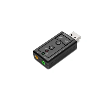 USB Harici Ses Kartı 7.1 - Siyah HDX5255