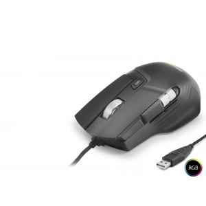 X13 Gaming Mouse 12400 Dpi 10 Tuş Makro 1000 Hz Rgb - Siyah