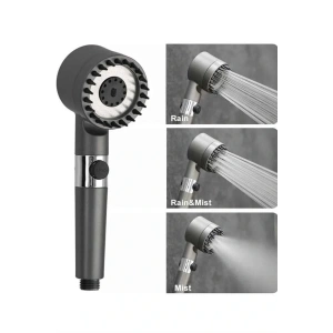 Yeni Masaj Etkili Nesil Filtreli  Duş Başlığı Fıskiyesi Duş Banyo