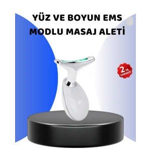 Yüz ve Boyun İçin LED Işık Terapili Bakım Cihazı