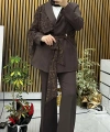 Blazer Şal Detaylı Takım