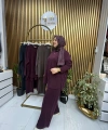 Royal İkili Pantolonlu Takım Mürdüm