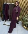 Royal İkili Pantolonlu Takım Mürdüm