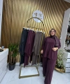 Royal İkili Pantolonlu Takım Mürdüm