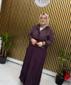 Lavinya Etekli Takım Mürdüm