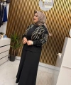 Liva İkili Etekli Takım Siyah