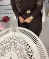 Beliz Gömlek Elbise Kahverengi