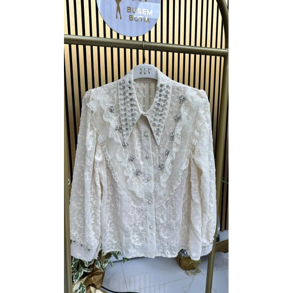 İthal Gömlek Beyaz