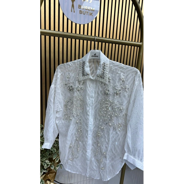 İthal Gömlek Beyaz