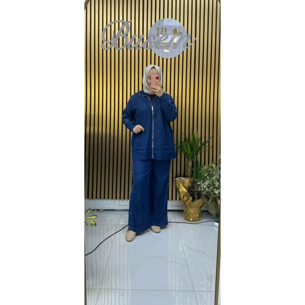 Kot Takım Koyu Mavi