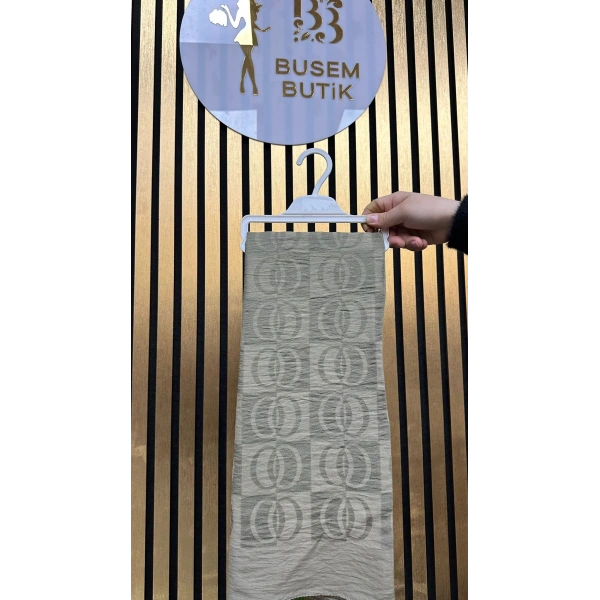 İmannur Desen Şal Yeşil