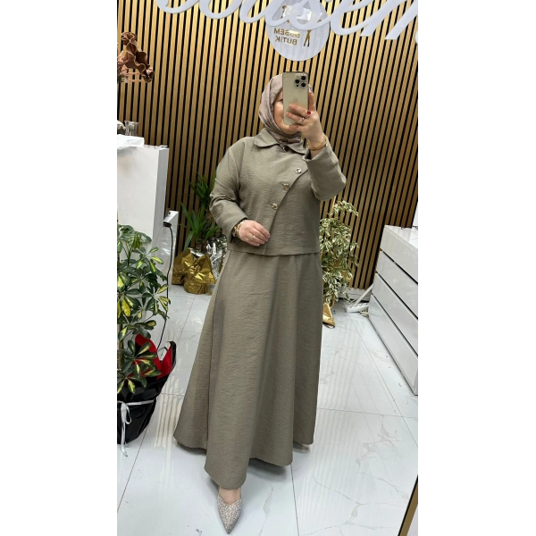 Erva Etekli Takım Yeşil