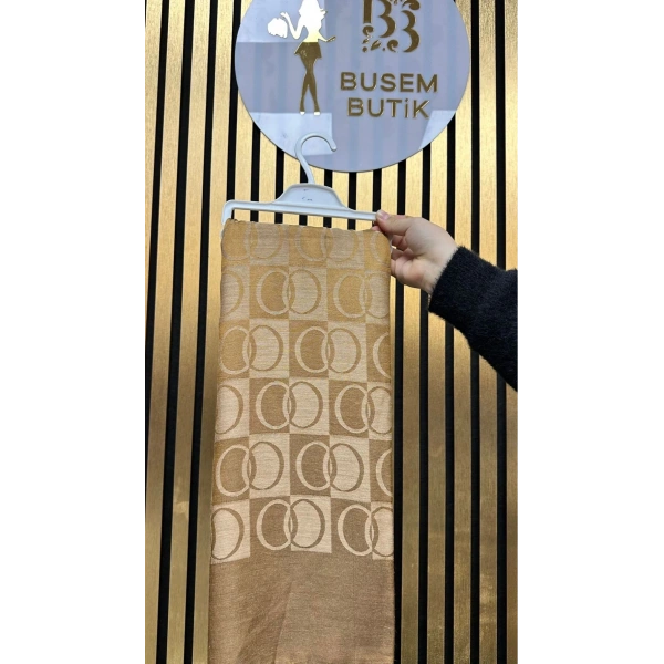 İmannur Desen Şal Hardal