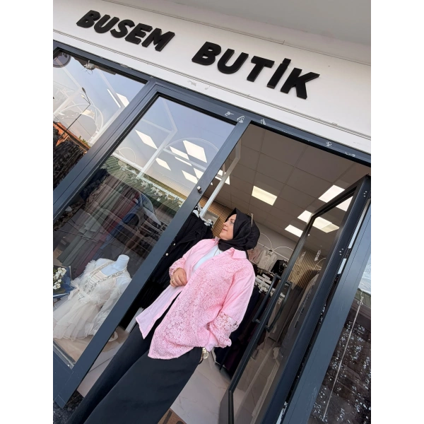 Masal Gömlek Pembe