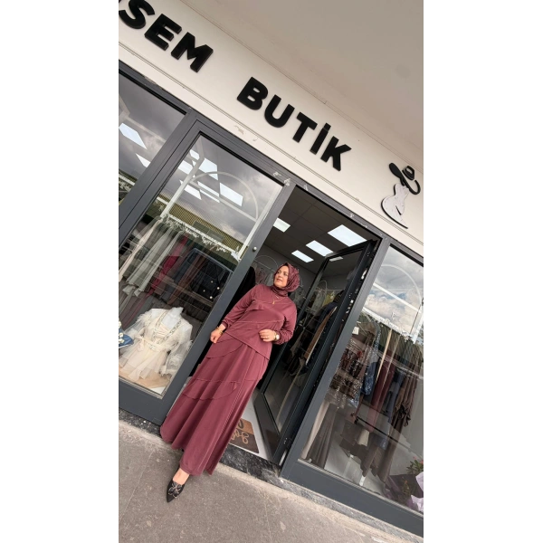 Alina İkili Takım Lacivert