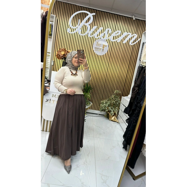 Miya Etek Kahverengi