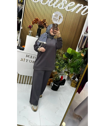 Oysho Biele Takım Gri