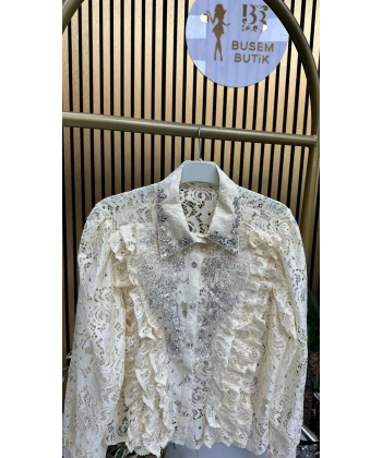 İthal Gömlek Beyaz