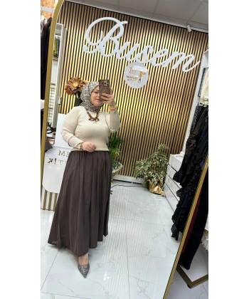 Miya Etek Kahverengi