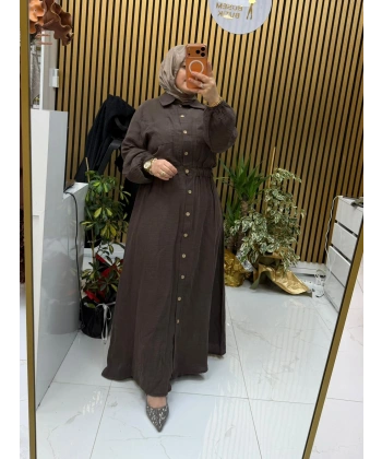 Nil Elbise Kahverengi