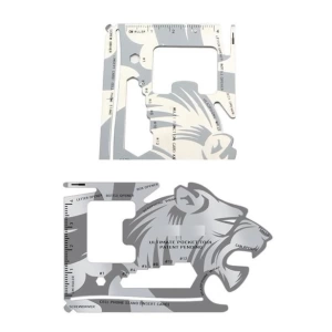 BUFFER® 18 Fonksiyonlu Cüzdan İçi Aslan Tasarımlı Kart Acil Durum Kiti