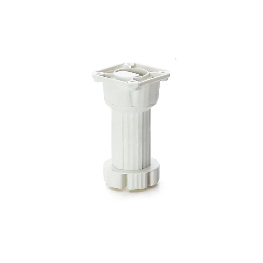 10-15 Ayarlı Baza Ayağı Beyaz Plastik Ayak