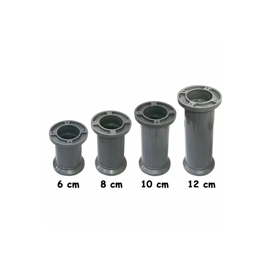 10 Cm Gri Jumbo Ayak Ayarlanabilir Mobilya Ayağı