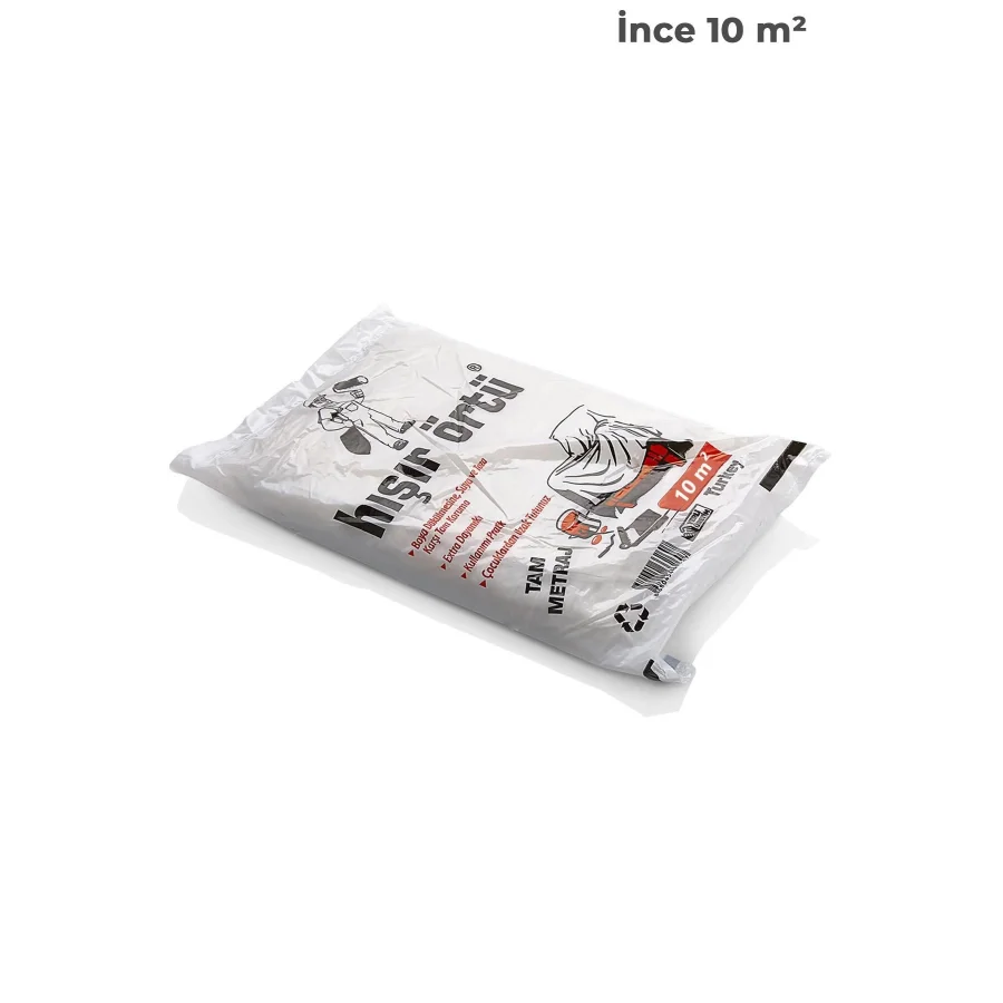 10 M2 Hışır Örtü Koruyucu Branda Boya Örtüsü