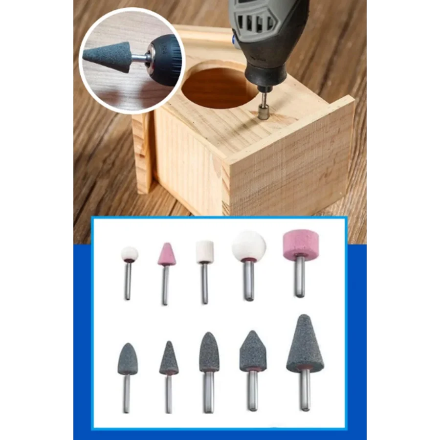 10 Parça Vız Vız Kalıpçı Taşlama Seti