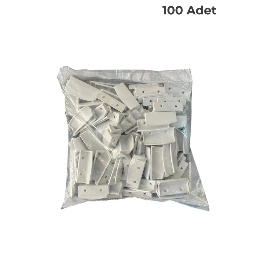 100 Adet Pvc Sineklik D Çekme Kulp