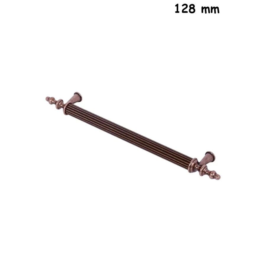 128 mm Ovacık Antik Rustik Metal Kulp Mobilya Dolap Kapak Çekmece Kulpu