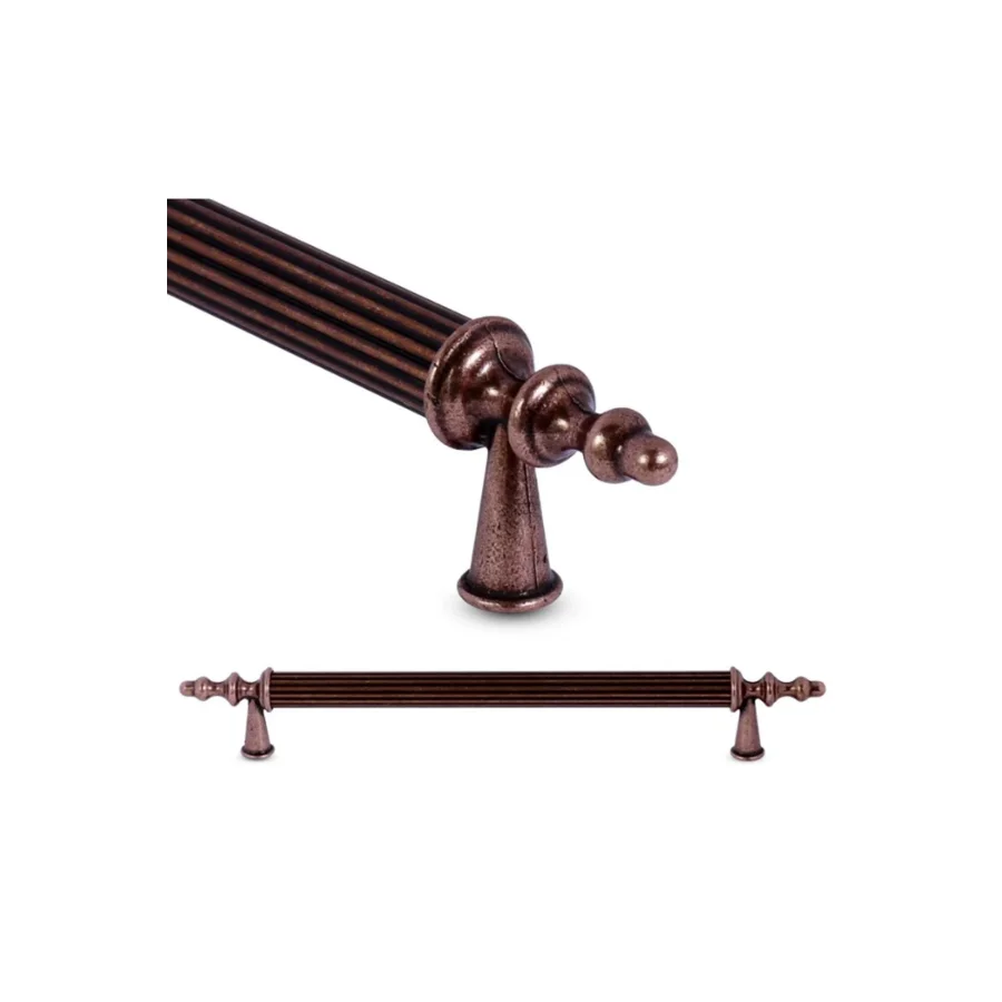 128 mm Ovacık Antik Rustik Metal Kulp Mobilya Dolap Kapak Çekmece Kulpu