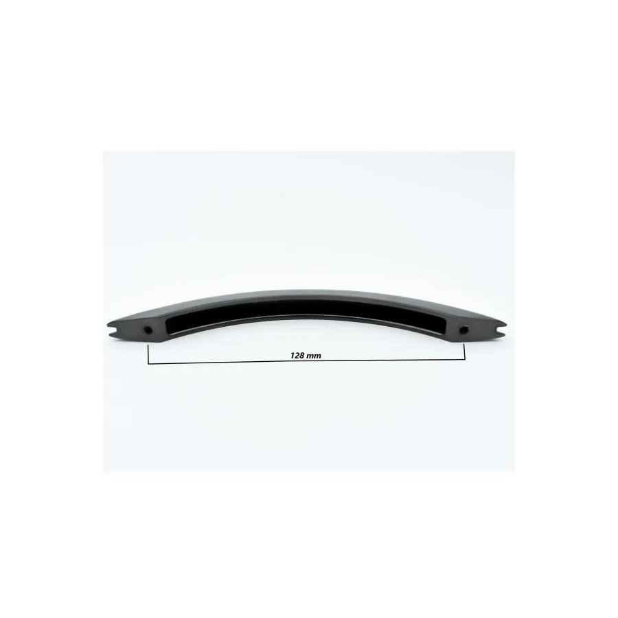 128 mm Taşlı Antrasit Kulp Mobilya Kulpu