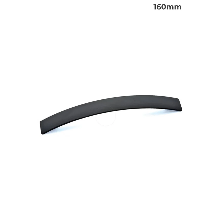 160 mm Siyah Yay Kulp Mobilya Kulpu