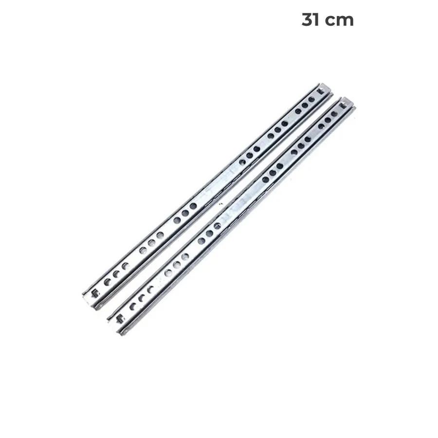 17mm İnce Bilyalı Ray Takım 31 Cm