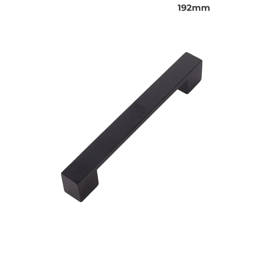 192 mm Köprü Siyah Kulp Mobilya Kulpu