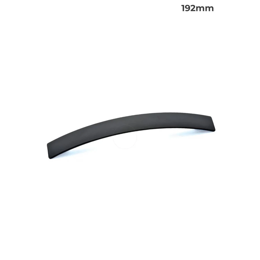 192 mm Siyah Yay Kulp Mobilya Kulpu