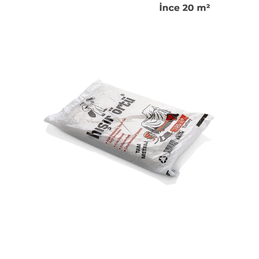 20 M2 Hışır Örtü Koruyucu Branda Boya Örtüsü