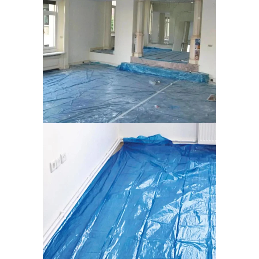 20 M2 Kalın Hışır Örtü Koruyucu Branda Boya Örtüsü